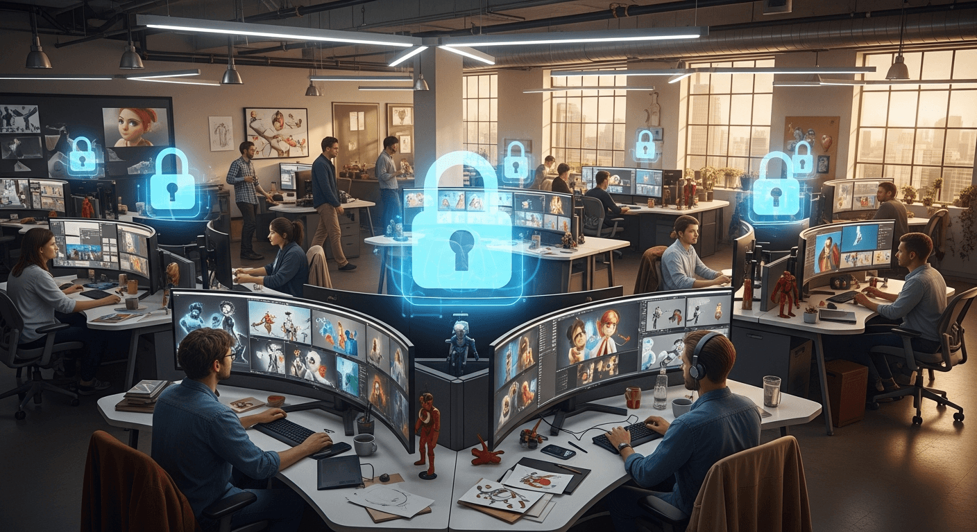 Protecting Intellectual Property: Network Security for SoCal Animation Studios