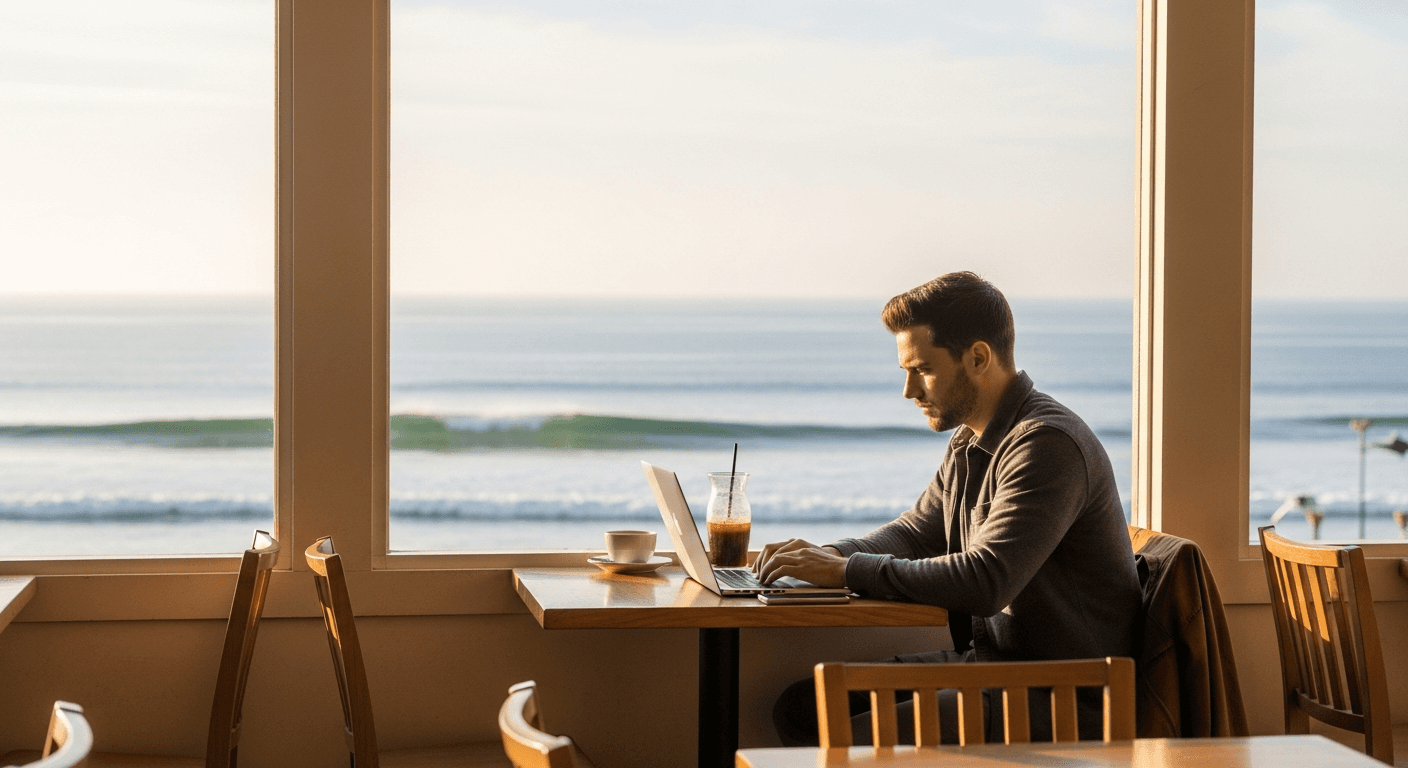 Ocean Beach Remote Work Hotspots: Where Connectivity Meets the Coast