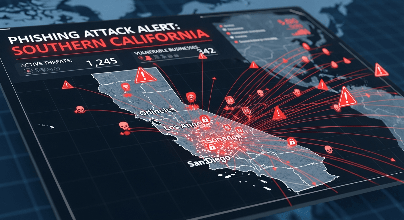 Phishing in Paradise: Why SoCal Businesses Are Prime Targets