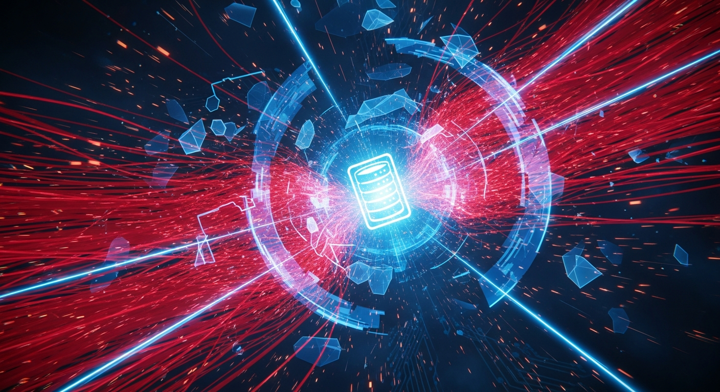 Network traffic visualization showing DDoS attack traffic being filtered by scrubbing service